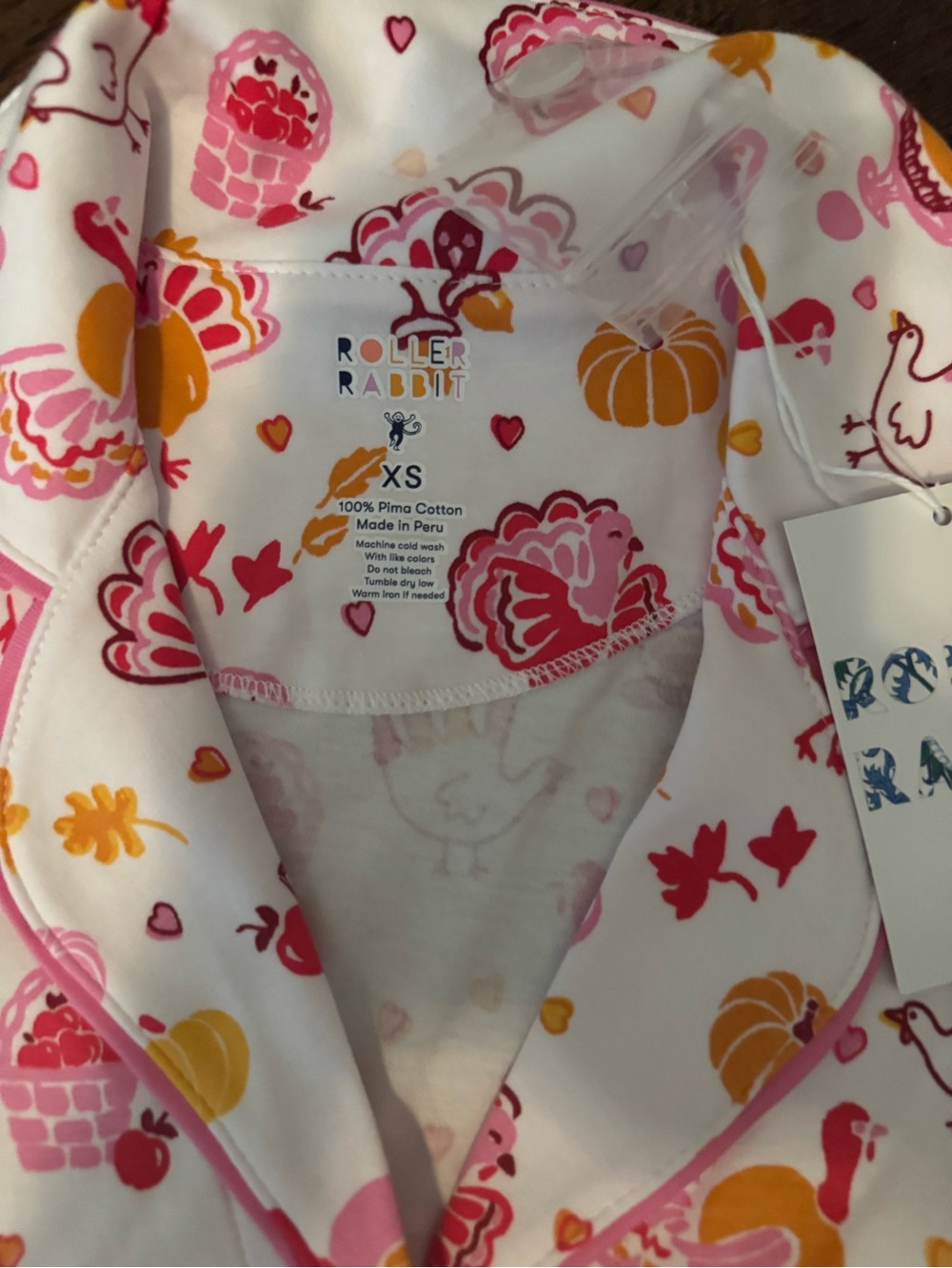 Roller Rabbit Fall Pajamas New - Picture 2 of 2